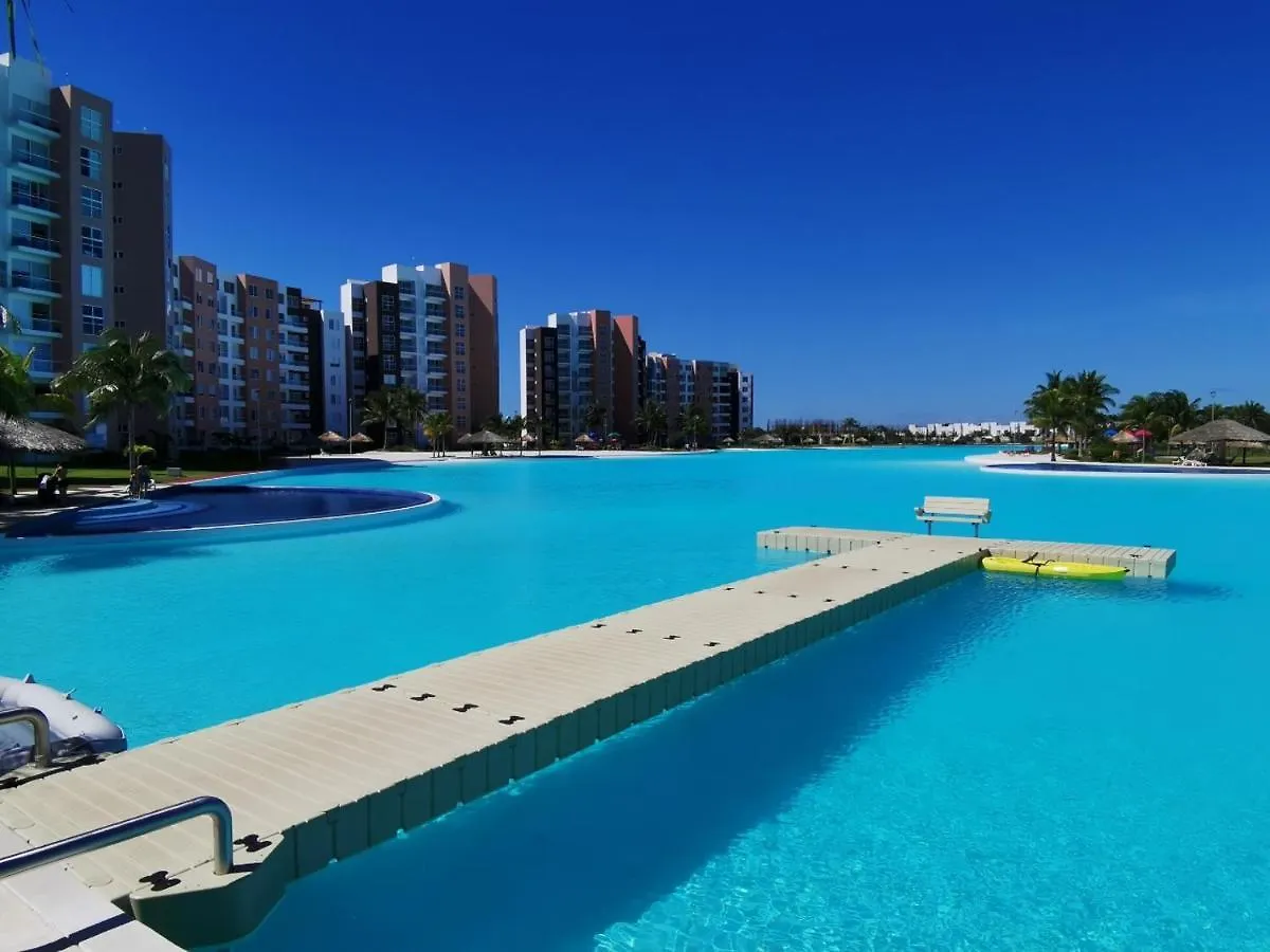 Hermoso Departamento En Dreams Lagoons Cancún 0*,  Mexikó